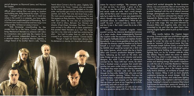Sky Captain and the World of Tomorrow Music From The Motion Picture LLLCD 1335 2004 - Booklet pg. 04-05.jpg